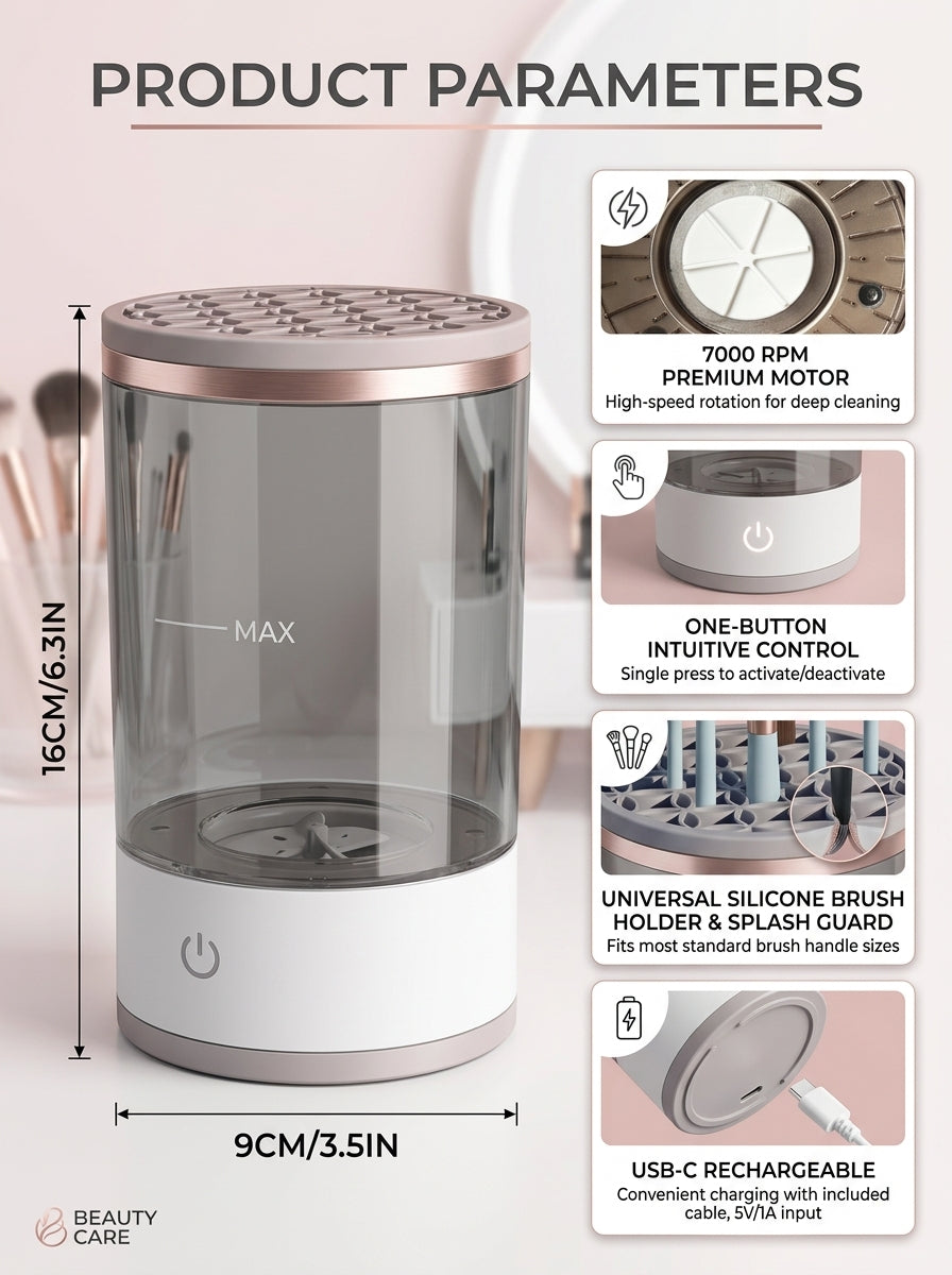 Electric Makeup Brush Cleaner
