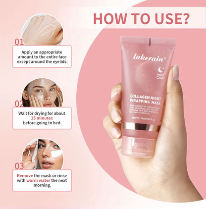 Korean Deep Collagen Anti Wrinkle Face Mask