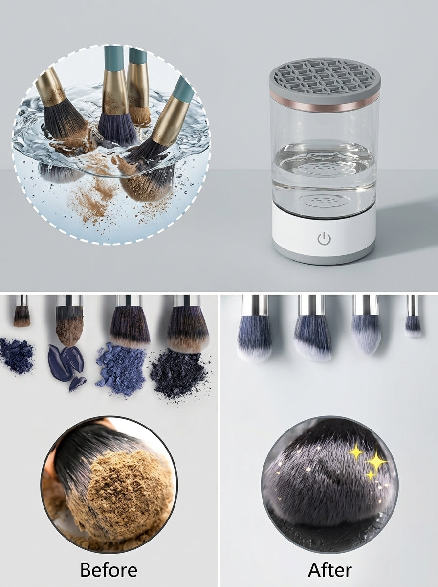 Electric Makeup Brush Cleaner