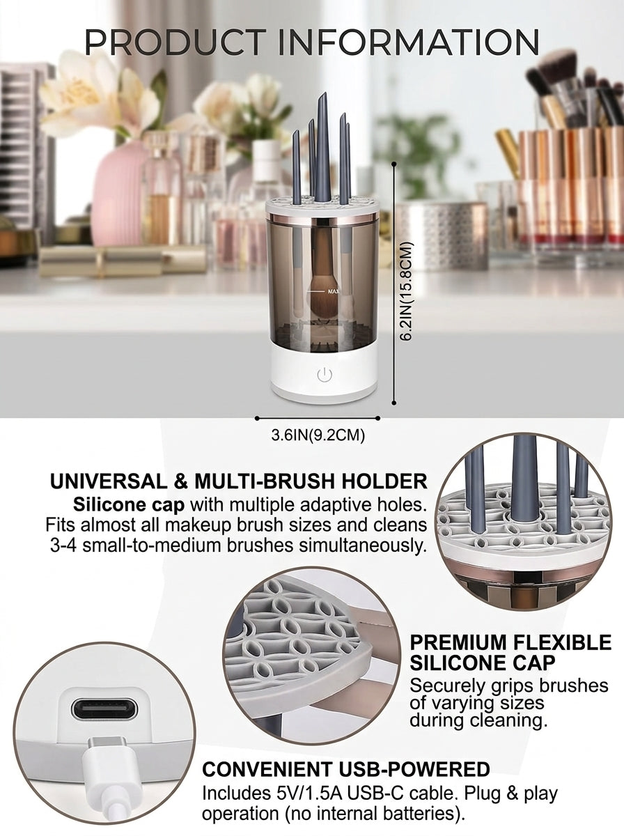 Electric Makeup Brush Cleaner