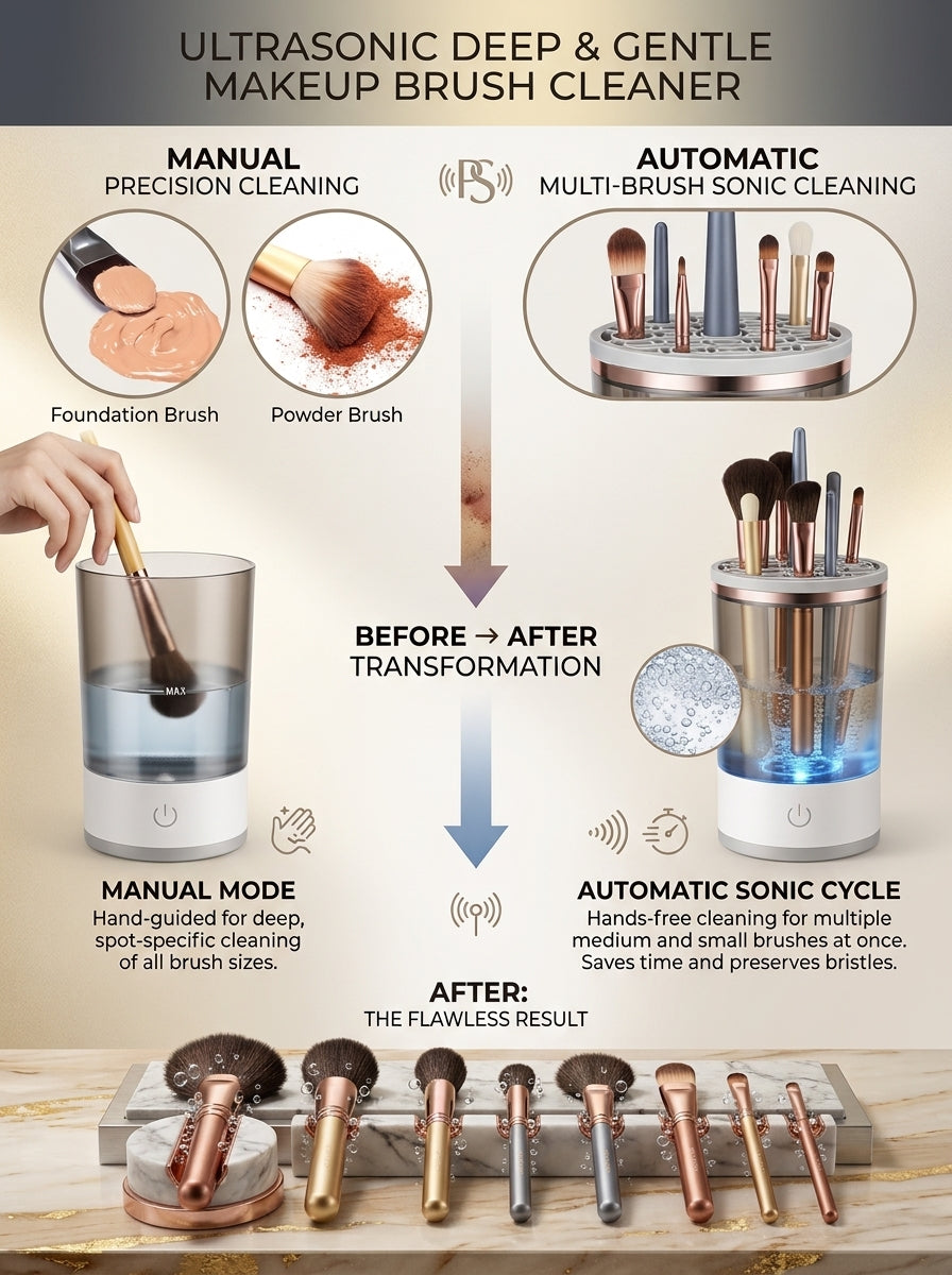 Electric Makeup Brush Cleaner